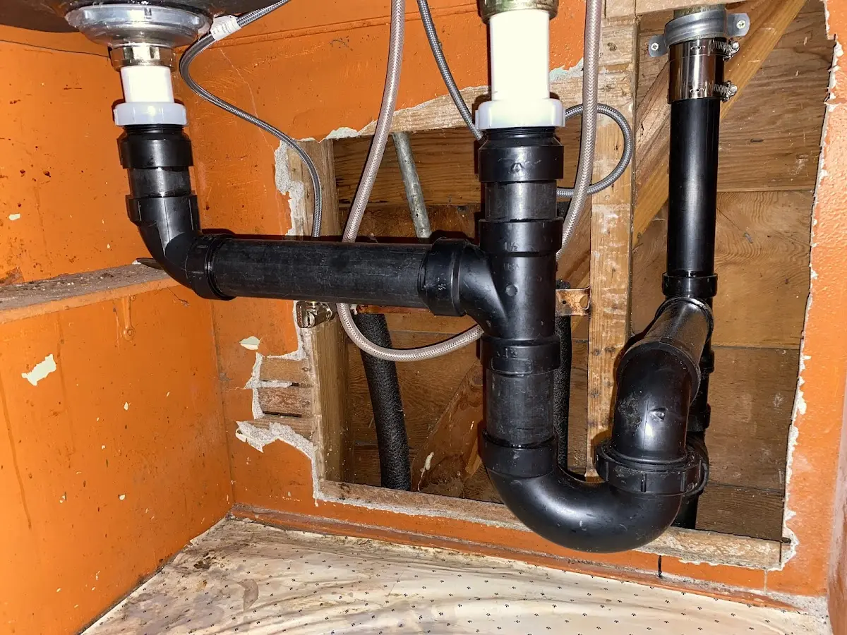 Professional Repiping Services equipment and tools on the job in Providence Village